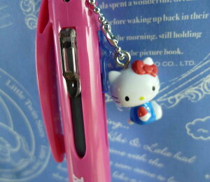 【震撼精品百貨】Hello Kitty 凱蒂貓 KITTY多色原子筆-3色-kitty垂吊 震撼日式精品百貨