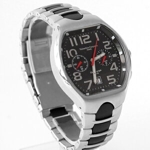 范倫鐵諾Valentino 酒桶雙眼穩重時尚不鏽鋼手錶 計時功能 50米防水 柒彩年代【NE1829】單支售價