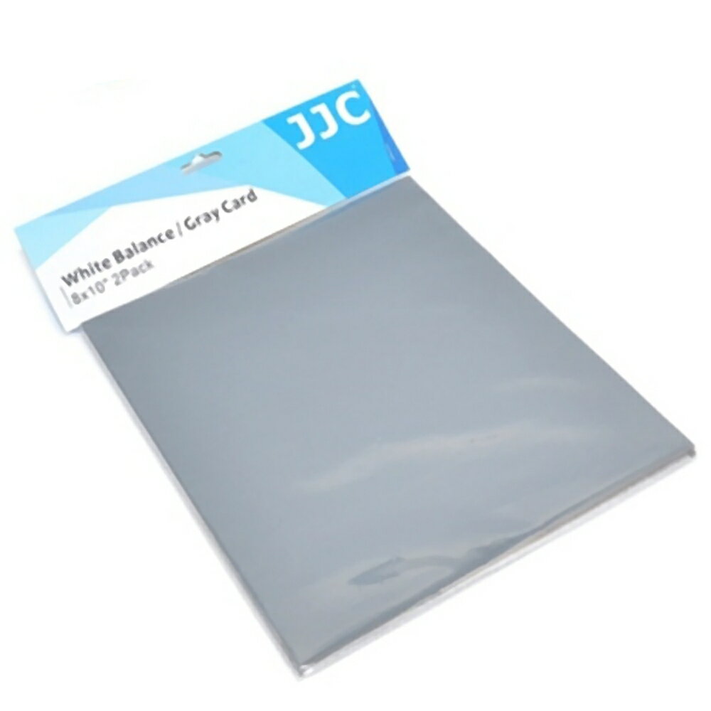 又敗家@JJC手持2合1灰卡+白平衡校色溫組GC-1(A4大小,兩片組,紙製,較