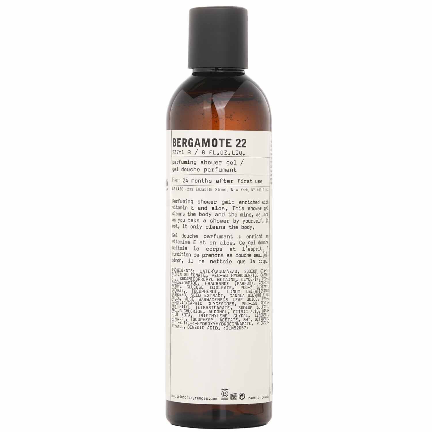 Le Labo - Bergamote 22 沐浴凝膠