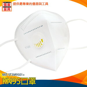 【儀表量具】 人體工學設計 防飛沫 魚嘴口罩 拋棄式口罩 MIT-ST3M9501+ KN95口罩 標準口罩 魚型口罩