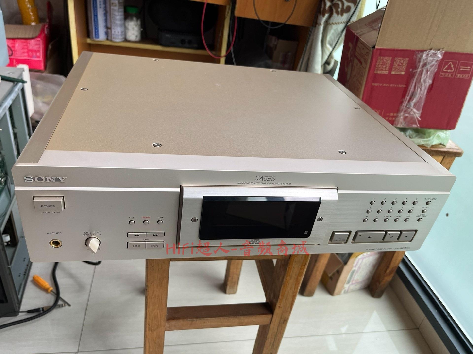 索尼CDP XA5ES CD播放器 讀碟零延遲 100V高穩定 音質純淨 高保真音響 收藏首選【HiFi超人-音訊商城】