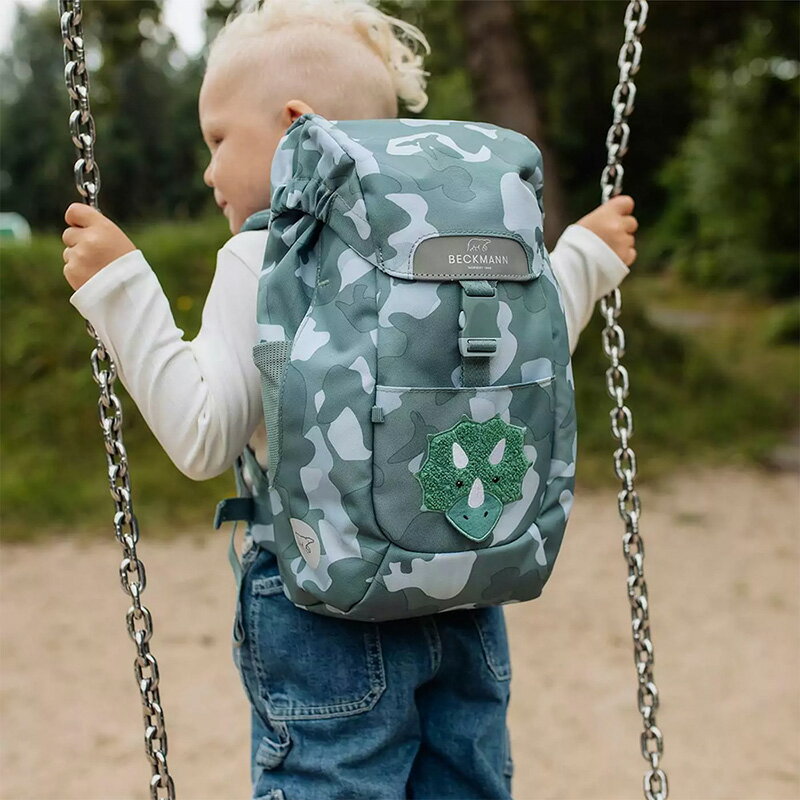 【毒】 Beckmann Classic Mini 幼兒護脊背包 12L - 三角龍