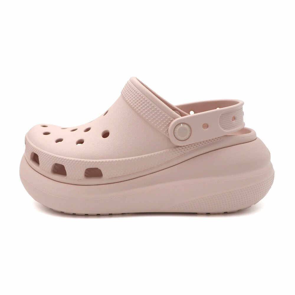 【週年慶】 Crocs 卡駱馳 粉色 經典 泡芙 克駱格 懶人 涼拖鞋 女款 B5384 (207521-6UR)