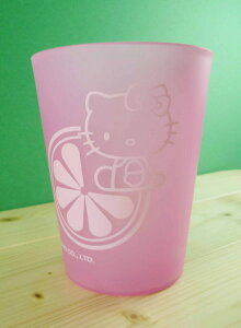 【震撼精品百貨】Hello Kitty 凱蒂貓 杯子 側坐花 震撼日式精品百貨