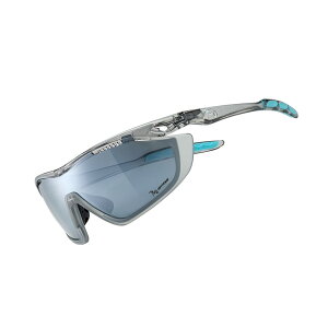 +《720armour》運動太陽眼鏡 B355G-4 淺透明灰與消光水晶