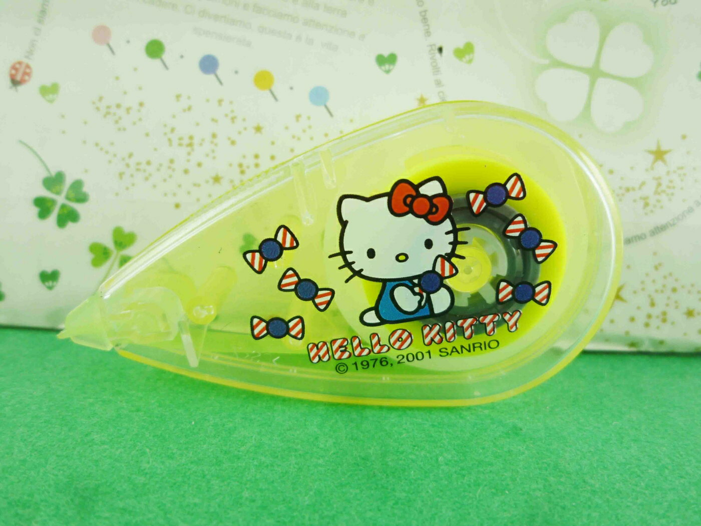 【震撼精品百貨】Hello Kitty 凱蒂貓 立可帶-黃蝴蝶結 震撼日式精品百貨