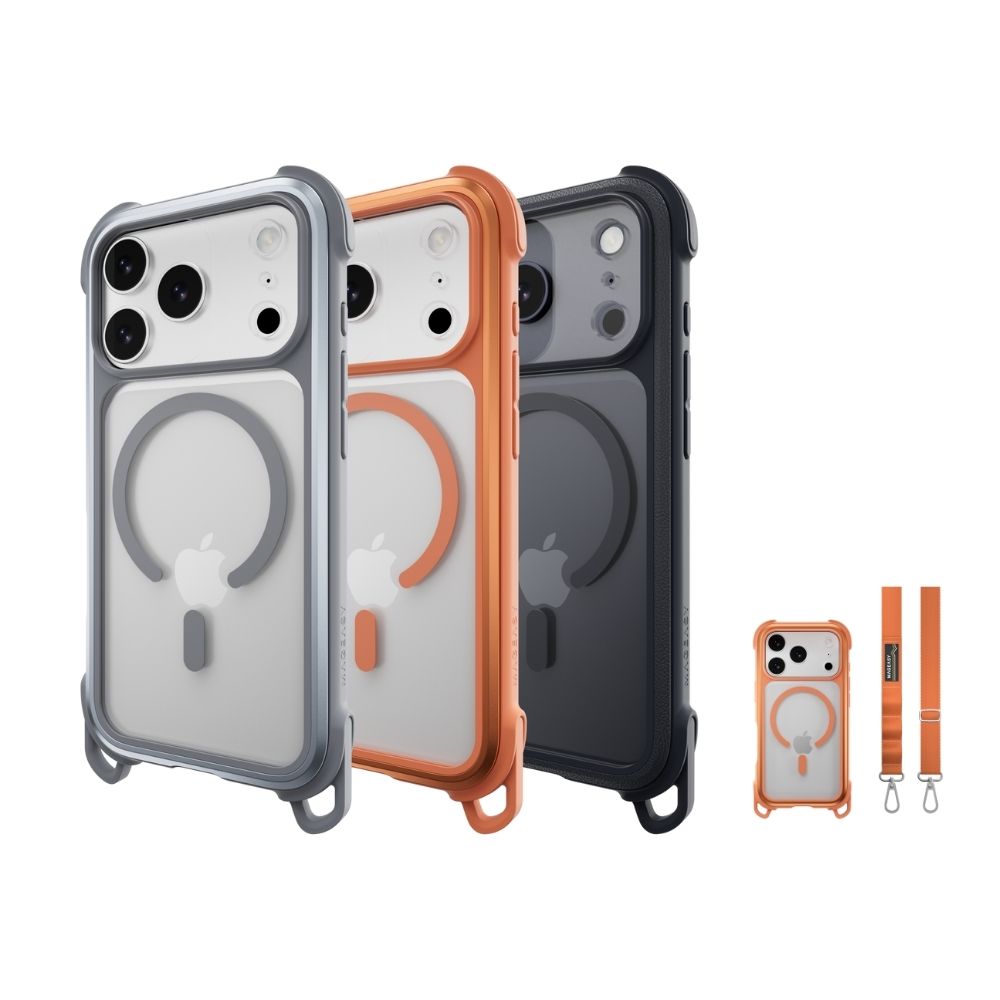MAGEASY Odyssey Strap M 軍規 掛繩 防摔殼 磁吸 保護殼 iPhone 17 Pro Max 1