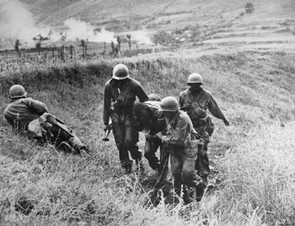 Posterazzi: Korean War Wounded 1950 NuS Army Soldiers Of The 9Th ...