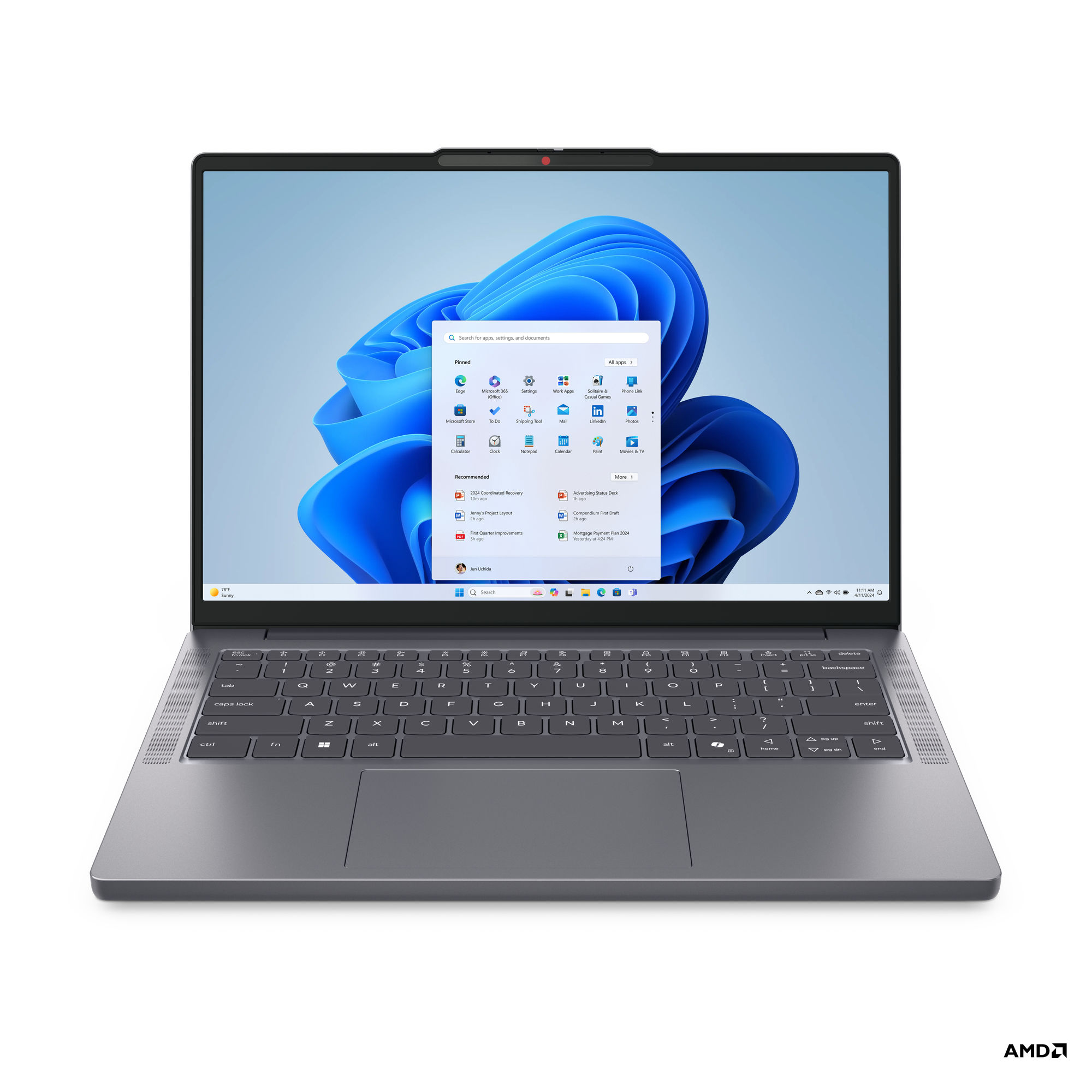 滿額現折220★LENOVO 聯想 IdeaPad Slim 3 14AHP10 14吋家用筆電 14吋 輕薄筆電 兩年保固 R7-8840HS/8GB/512GB 月神灰