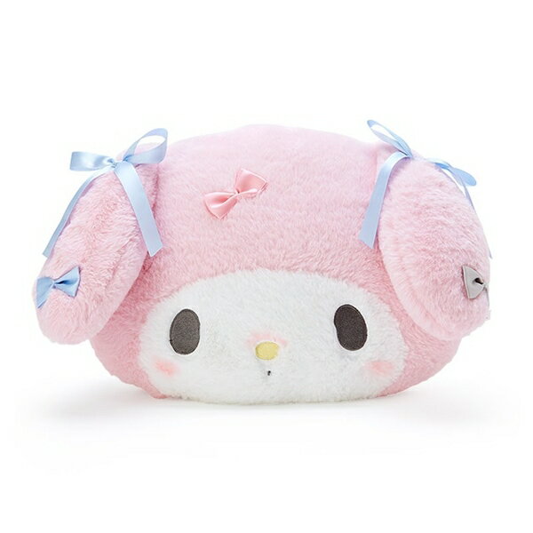 【震撼精品百貨】My Melody 美樂蒂~日本SANRIO三麗鷗 美樂蒂造型絨毛靠墊 (初戀粉色系)*23529
