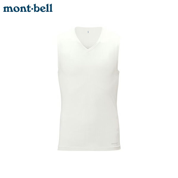 日本【Montbell】COOL MESH SS SHIRTS男款無袖內衣 / 透氣快乾