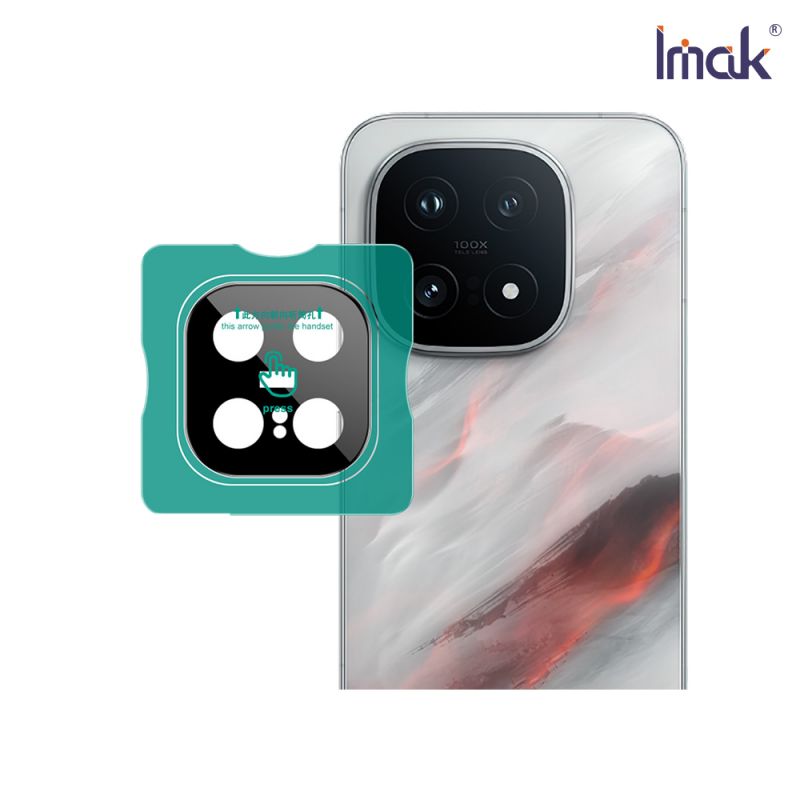 鏡頭貼 Imak 艾美克 iQOO 15 5G 鏡頭玻璃貼(曜黑版)(自帶定位版) 奈米吸附 鏡頭貼 鏡頭保護貼 鏡頭膜【愛瘋潮】
