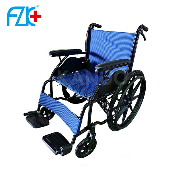 【富士康】鋁合金輪椅 經濟型手動輪椅 FZK-101 (三色可選 FZK-A101S)