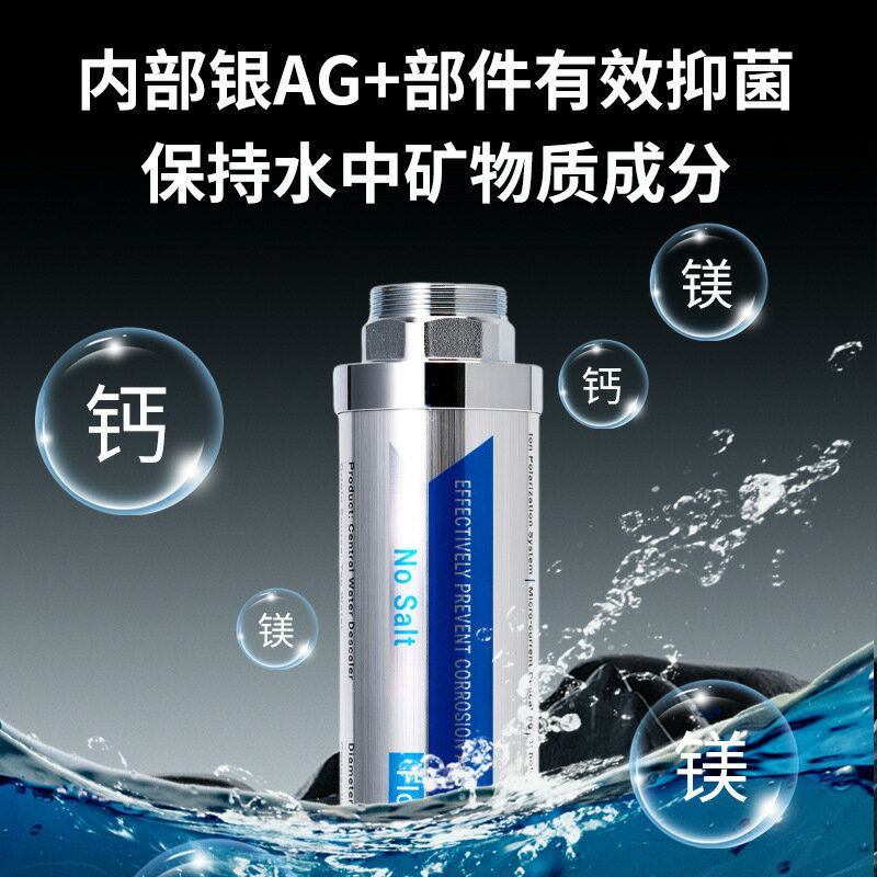 臺灣公司 免運 快速出貨 淨水機 淨水器 濾水器 過濾器 淨化器 全屋中央柔水器阻垢過濾器大流量家用除堿除垢管道微電流軟水器