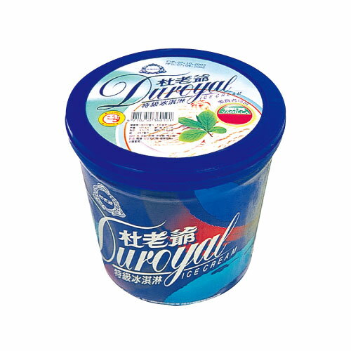 杜老爺特級冰淇淋-香草480G/桶【愛買冷凍】 1