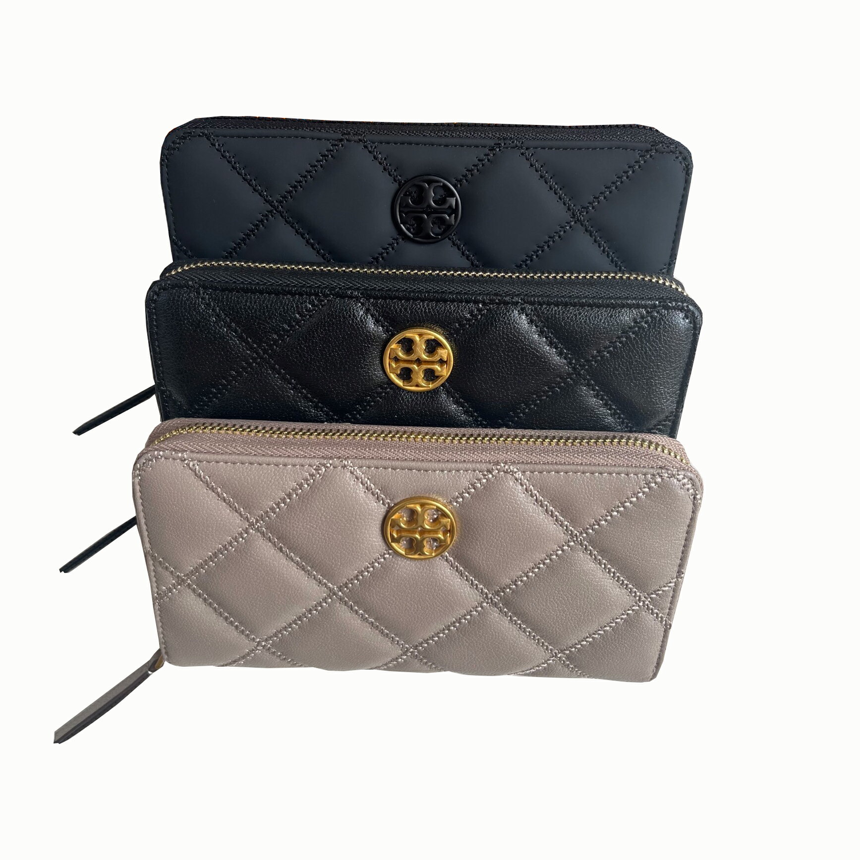 精選★Tory burch Willa系列金屬徽標環繞式拉鍊開合零錢包長夾159228(預購)【購物節優惠★菲尼斯 國際精品↘3折起】