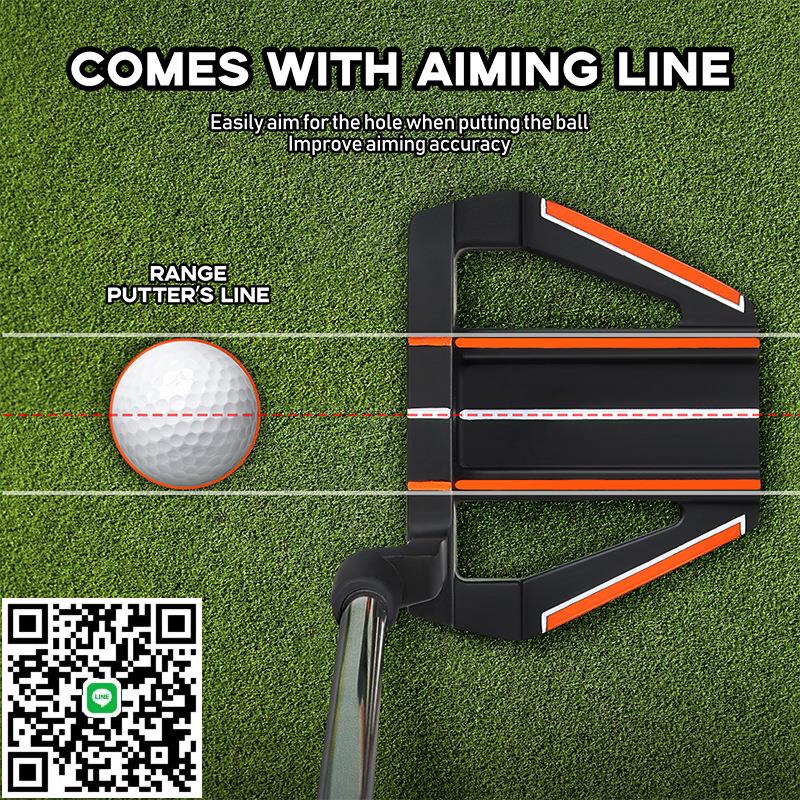 新款高爾夫推桿站立式球桿超低重心高穩定職業帶瞄準線Golf練習桿