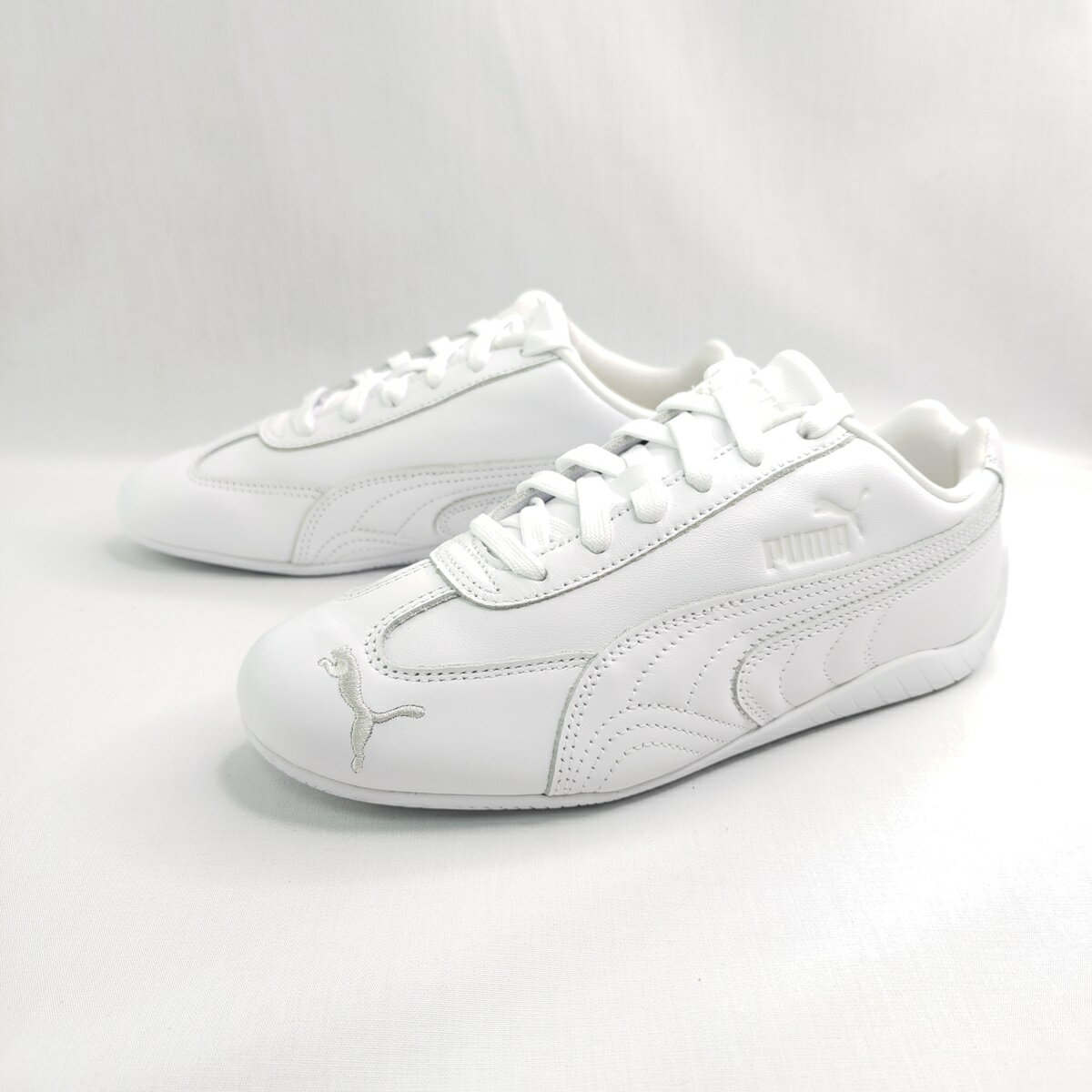 PUMA 王淨同款 40591002 Speedcat Full Lthr Wns 女 賽車運動鞋 休閒鞋 白