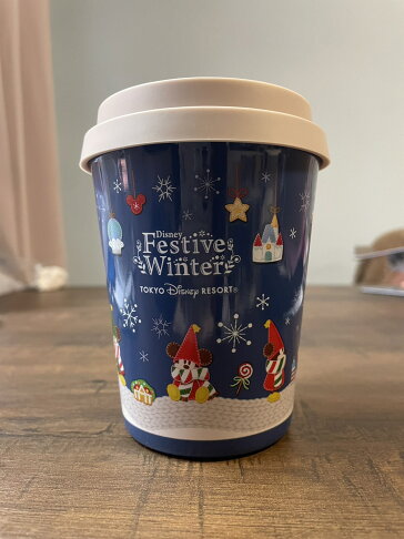【現貨】東京迪士尼 tokyo disney 冬季限定小精靈不鏽鋼隨身杯 手拿杯 370ml 0