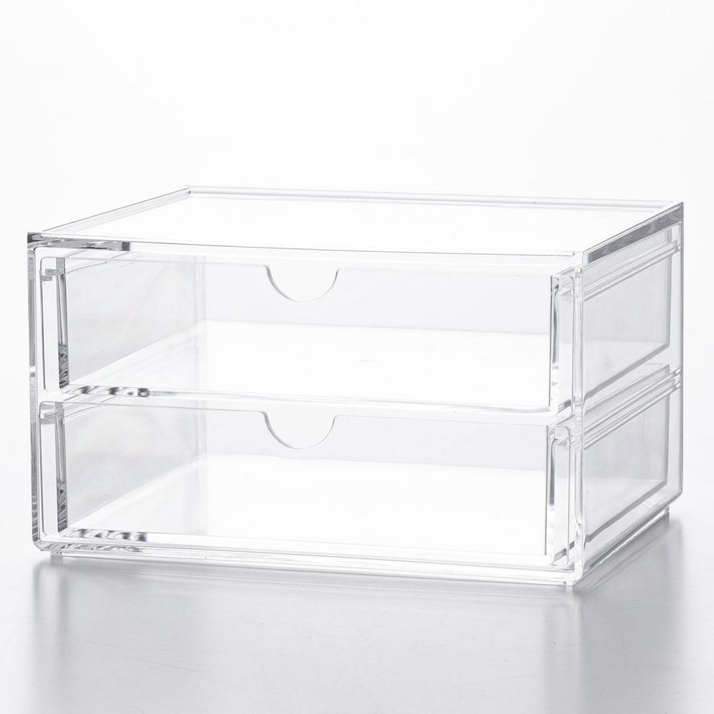 【DECO HOME商品】雙層化妝品收納盒 S BT6307(DH) NITORI宜得利家居