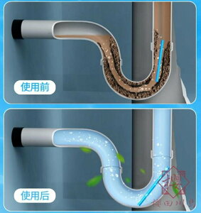 萬能管道清潔棒下水道疏通神器多功能去汙強力清理家用【櫻田川島】