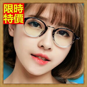 鏡框眼鏡架-韓版時尚復古圓框女配件4色71t9【獨家進口】【米蘭精品】