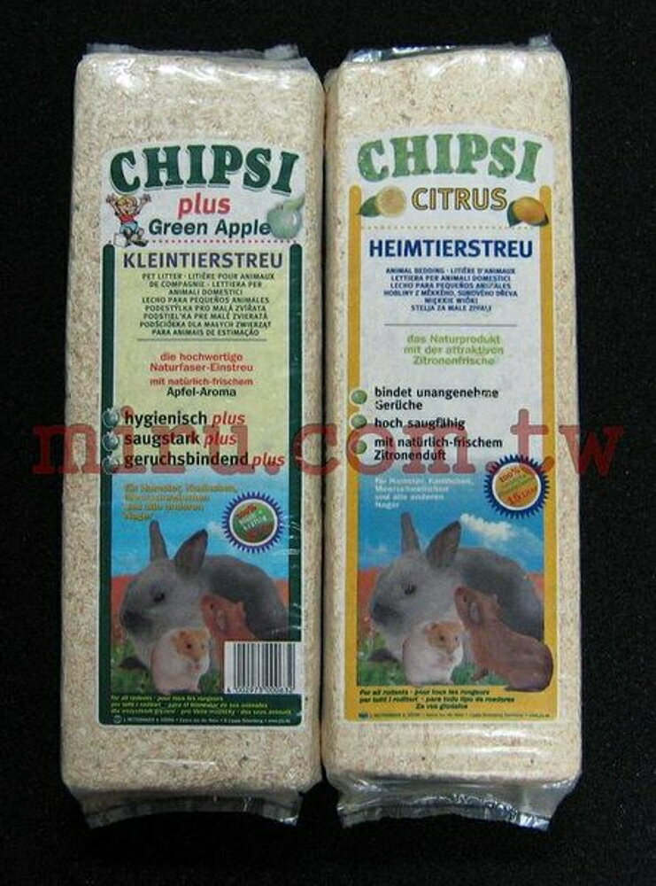 【西高地水族坊】 德國CHIPSI 檸檬香木屑 15L-超便宜