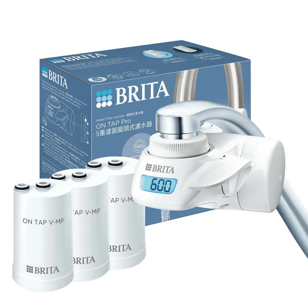 [COSCO代購6] C144250 Brita ON TAP Pro 5重濾菌龍頭式濾水器 附 3入濾芯