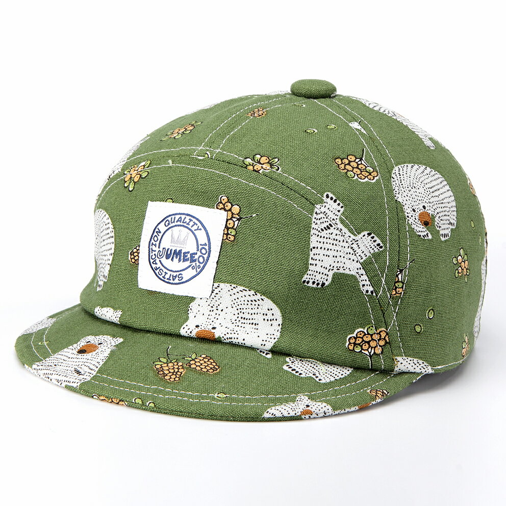 JUMEE - GREEN-CAP 可愛寶寶帽 軟帽簷 森林系列