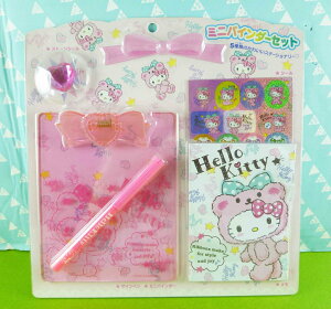 【震撼精品百貨】Hello Kitty 凱蒂貓 文具組-夾板 震撼日式精品百貨