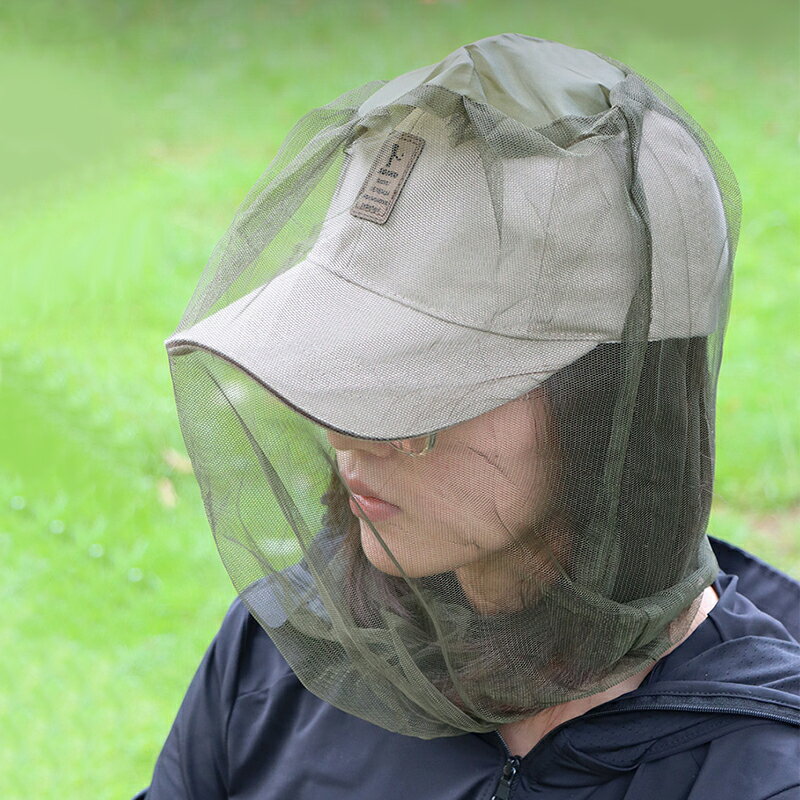 防蚊帽網 防蚊頭套 防蚊帽 釣魚帽 防蟲帽 防蜂帽 防蚊衣 防蚊服 防蚊網 防蚊網頭套【HC450】99750走走去旅行