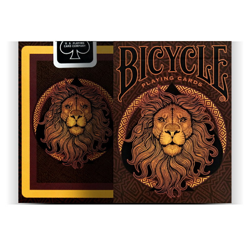 匯奇撲克 LION 雄獅 美國原裝進口收藏花切 bicycle單車撲克牌