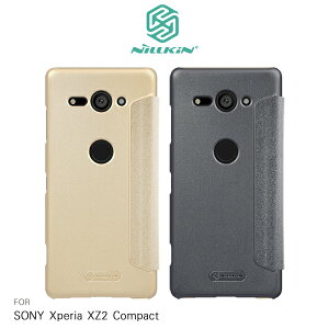 強尼拍賣~ NILLKIN SONY Xperia XZ2 Compact 星韵皮套 超薄 側翻 保護套