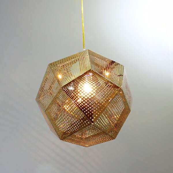 金色金屬吊燈(PO31901) / H&D / 日本MODERM DECO