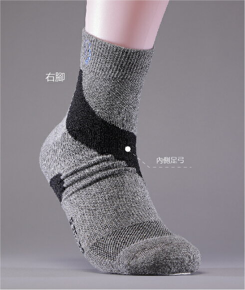 【脊米 穿就正】AI 3D 智能襪 運動襪exercis( 薄 ) 一般型運動襪拉 提足弓 黃金足型 扁平足 6