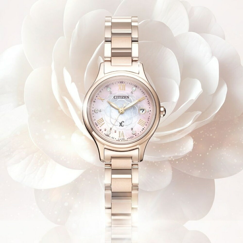 CITIZEN XC系列 白蝶貝女錶