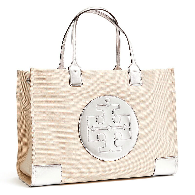 Tory Burch 帆布單肩斜挎手提購物袋 大號54257 小號54259