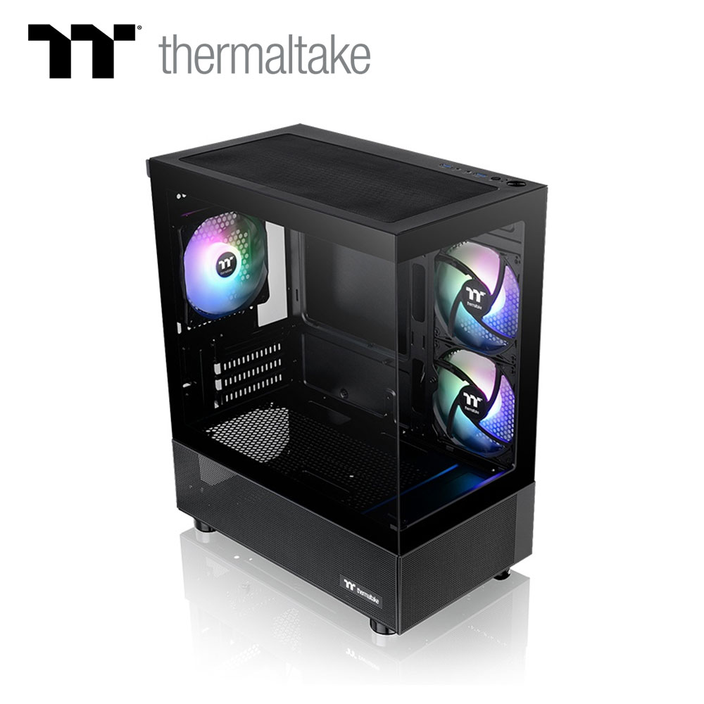 【Thermaltake 曜越】View 170 TG ARGB 強化玻璃小型機殼【三井3C】