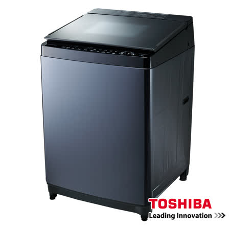 TOSHIBA 東芝 勁流雙渦輪超變頻 16公斤洗衣機 科技黑 AW-DG16WAG 【APP下單點數 加倍】