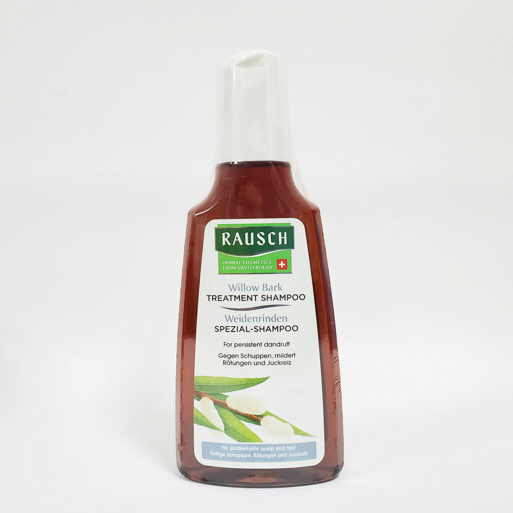 特定商品10%回饋 公司貨 RAUSCH 羅氏 柳樹洗髮精 200ml 瑞士原裝進口