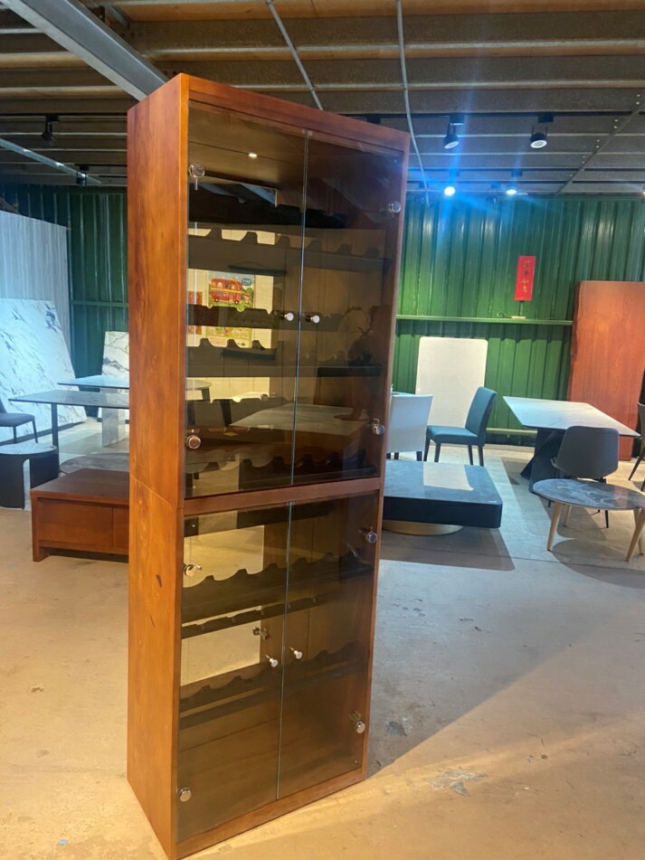 振新實木烏芯木酒櫃可客製化尺寸| 振新傢俱| 樂天市場Rakuten