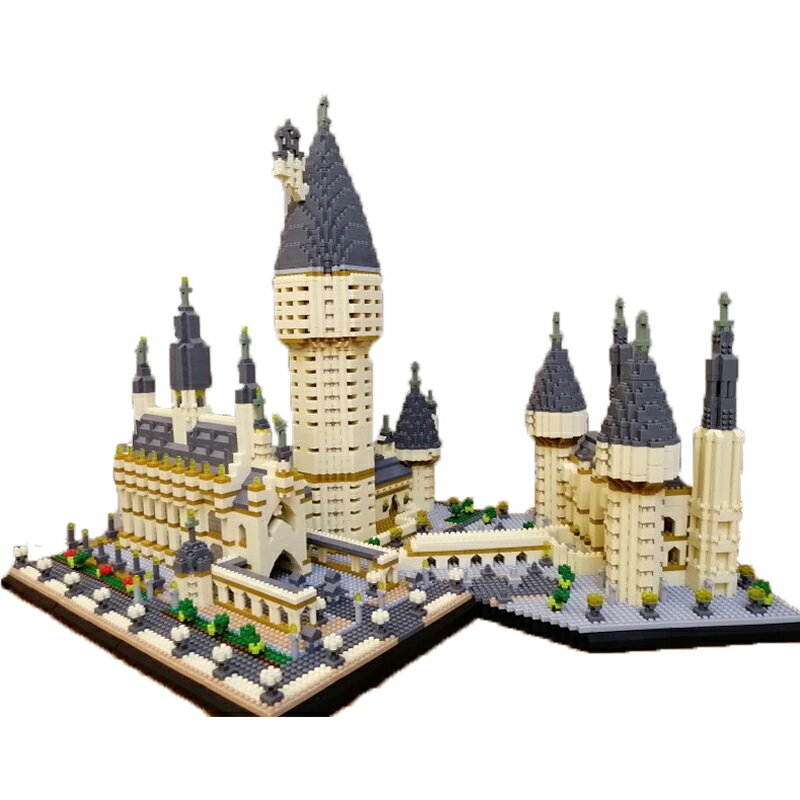哈利波特積木霍格沃茨城堡模型大型成年人高難度拼裝玩具手工拼圖