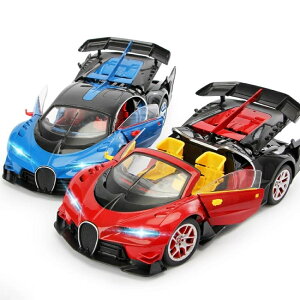玩具車 充電遙控車玩具男生賽車高速漂移跑兒童無線變形男孩電動汽車金剛