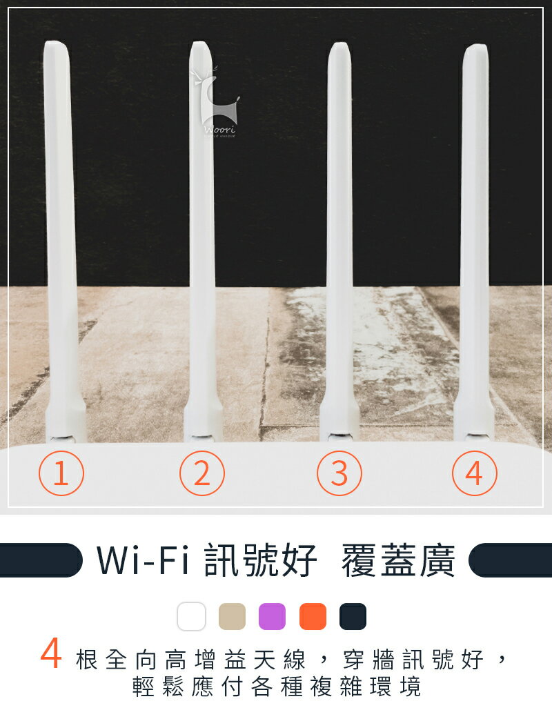 小米路由器4a 千兆版 網路分享器 路由器 四天線 支援2.4G/5G 雙頻路由器 智慧限速 兒童安全上網 防止盜連 2