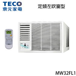 【TECO東元】5-7坪定頻左吹窗型冷氣MW32FL1【三井3C】