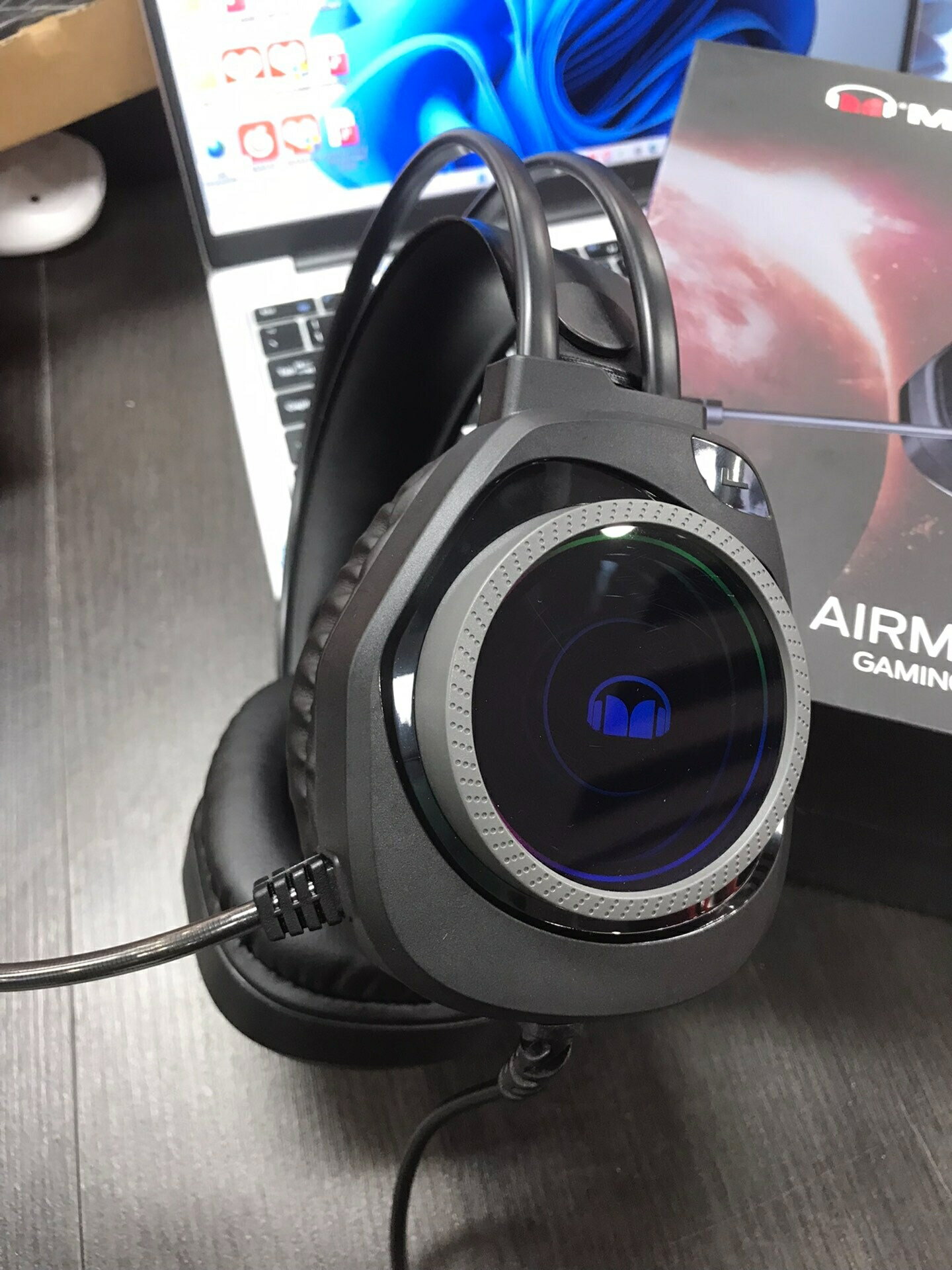魔聲MONSTER N5頭戴式7.1聲道單USB有線音樂遊戲耳機聽聲辯位高音【北歐家居生活】