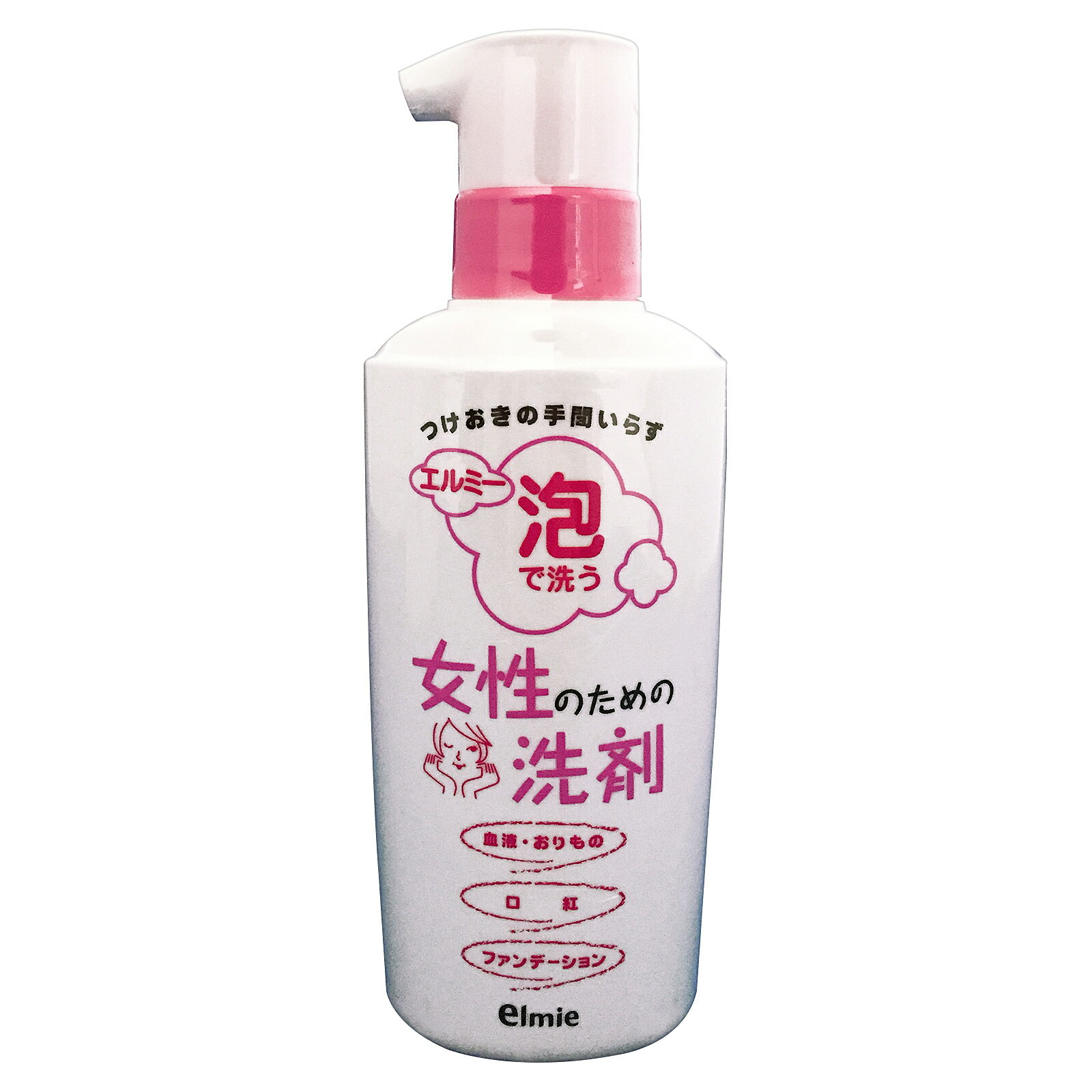 【日本elmie】女性專用去血汙泡沫洗潔劑200ml