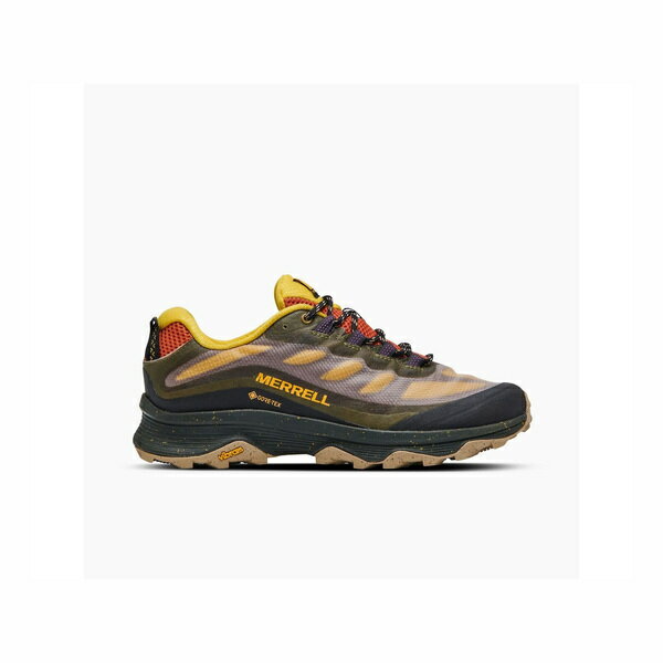 Merrell Moab Speed GTX [ML066973] 男 戶外鞋 越野 登山 防水 黃金大底 緩衝 橙黃