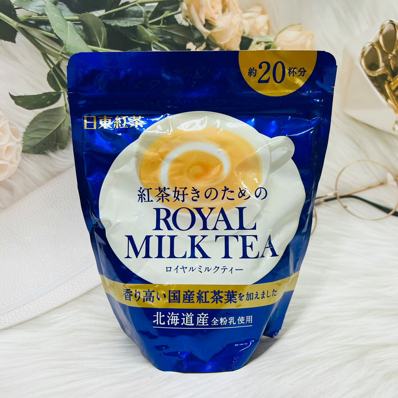 日本 日東紅茶 皇家奶茶粉 280g 使用北海道全乳粉 奶茶粉｜全店$199免運